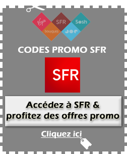 Code promo SFR disponible