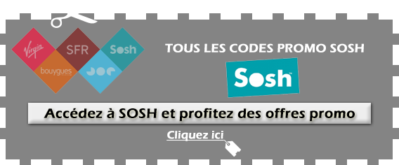 Code promo Sosh disponible