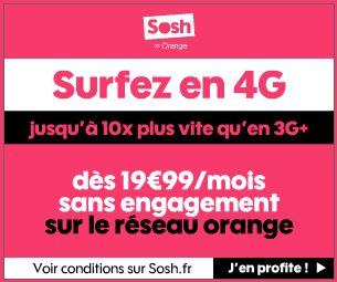 Réductions et promos Sosh